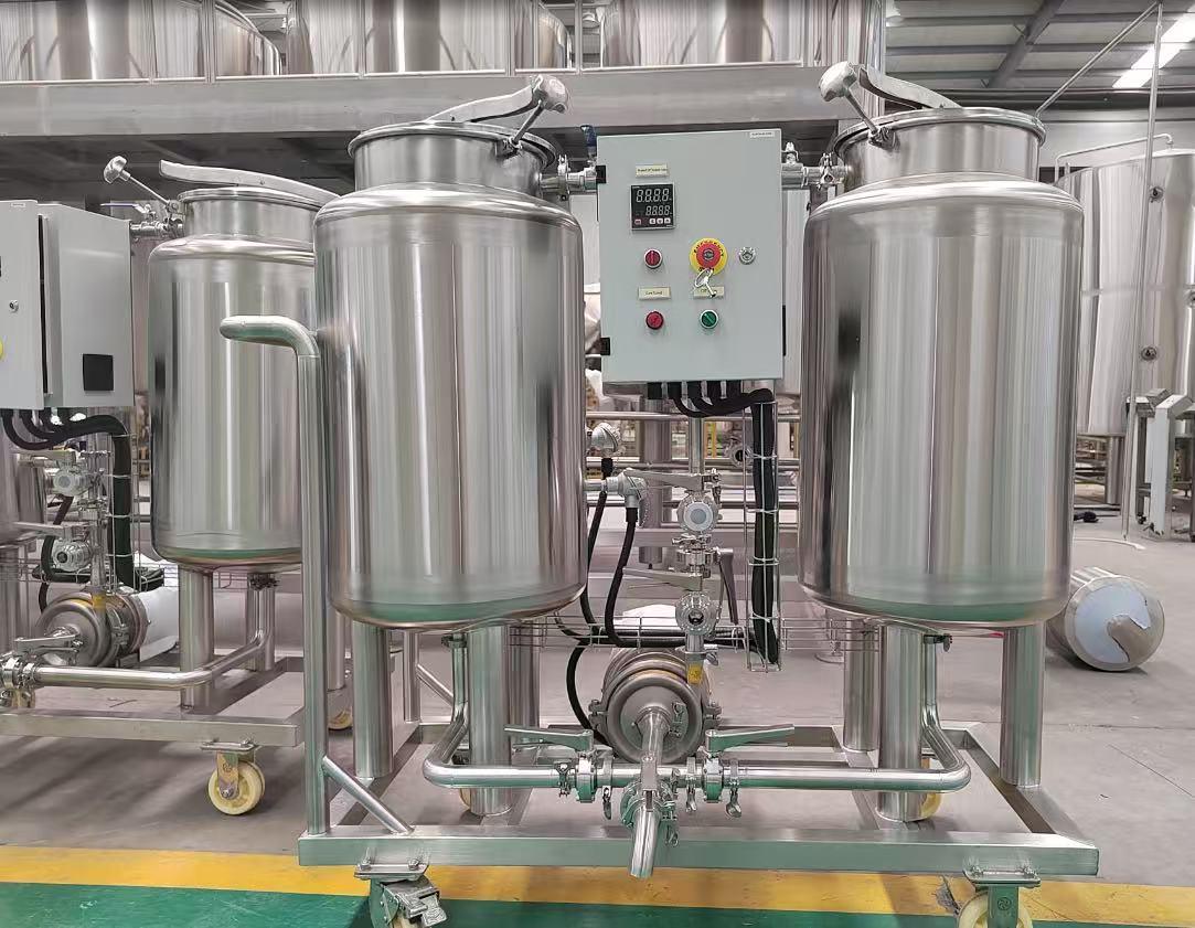 300L complete combined three-vessel brewery equipment